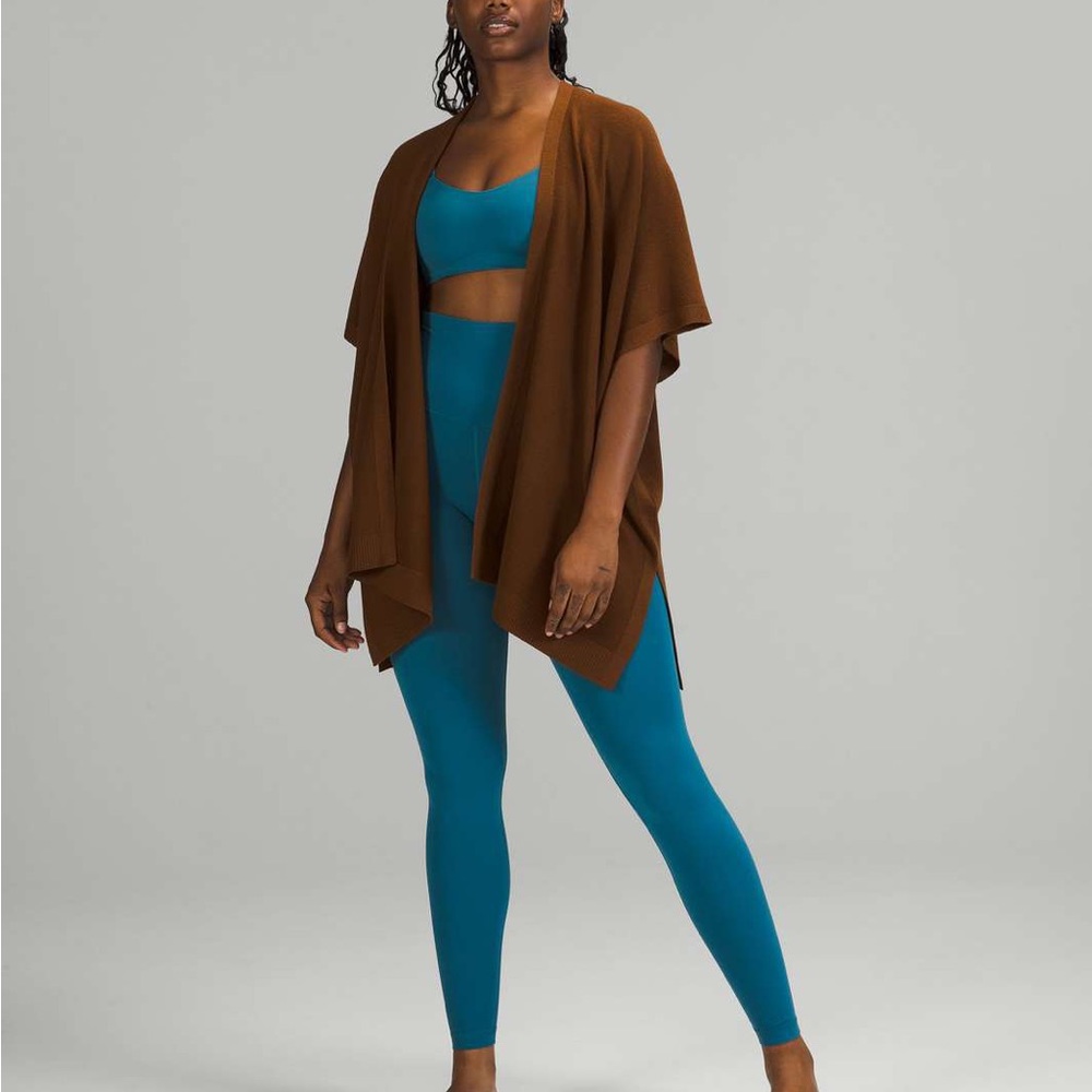 Lululemon Merino Wool Short Sleeve Wrap M/L